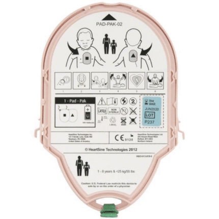 HeartSine Samaritan Pediatric-PAK for 350P, 360P, 450P, and 300P